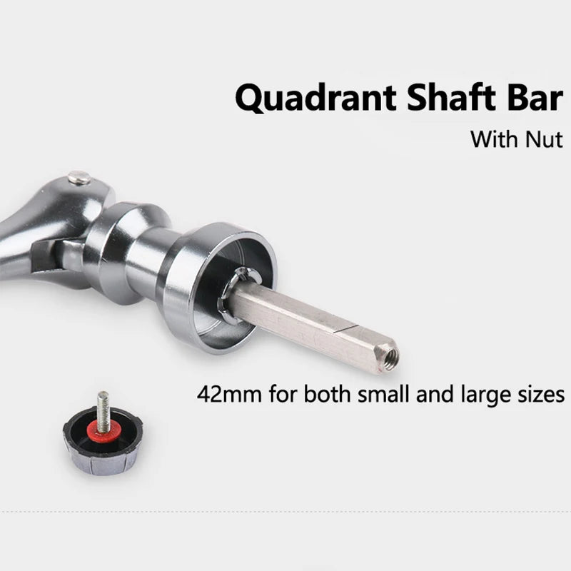 DEUKIO Fishing Reel Rocker Arm Grip Pill All Metal Aluminum Alloy Fishing Reel Handle Knob for Shimano Spinning Reel 1000-6000
