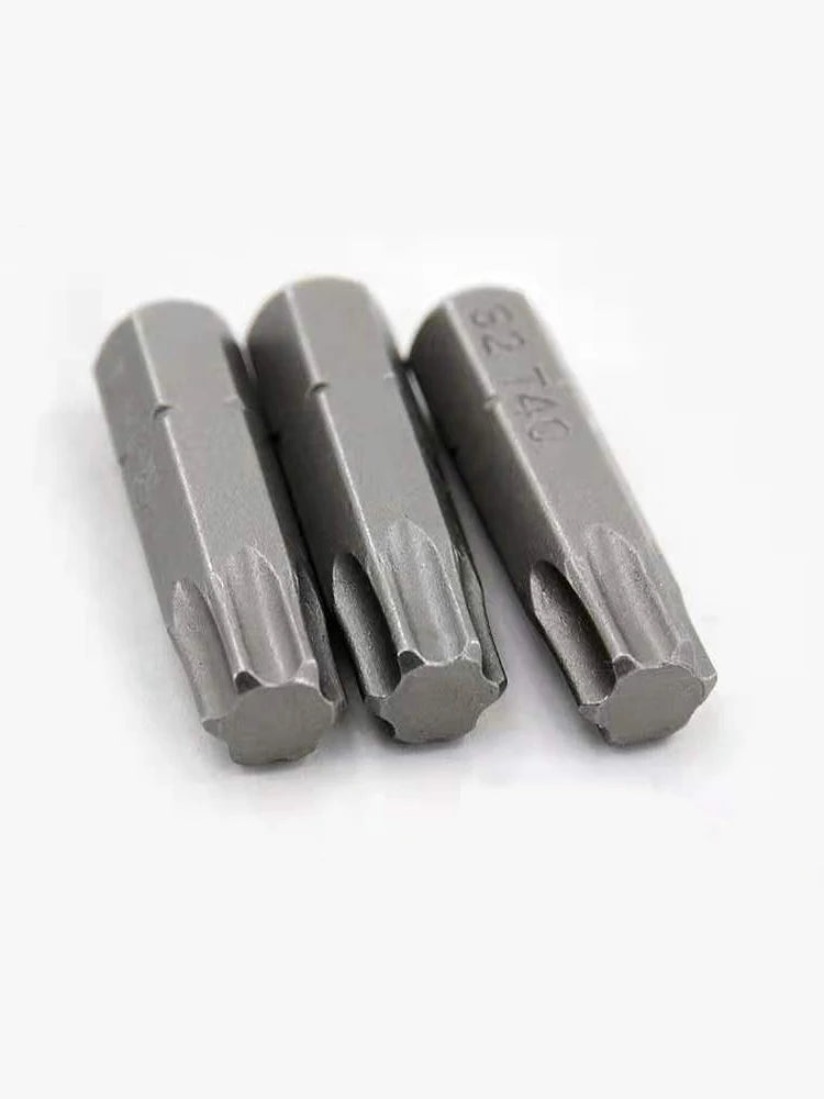 Torx Screwdriver Bit Set T6–T40 — S2 Steel 1/4" Hex Shank for Power Tools