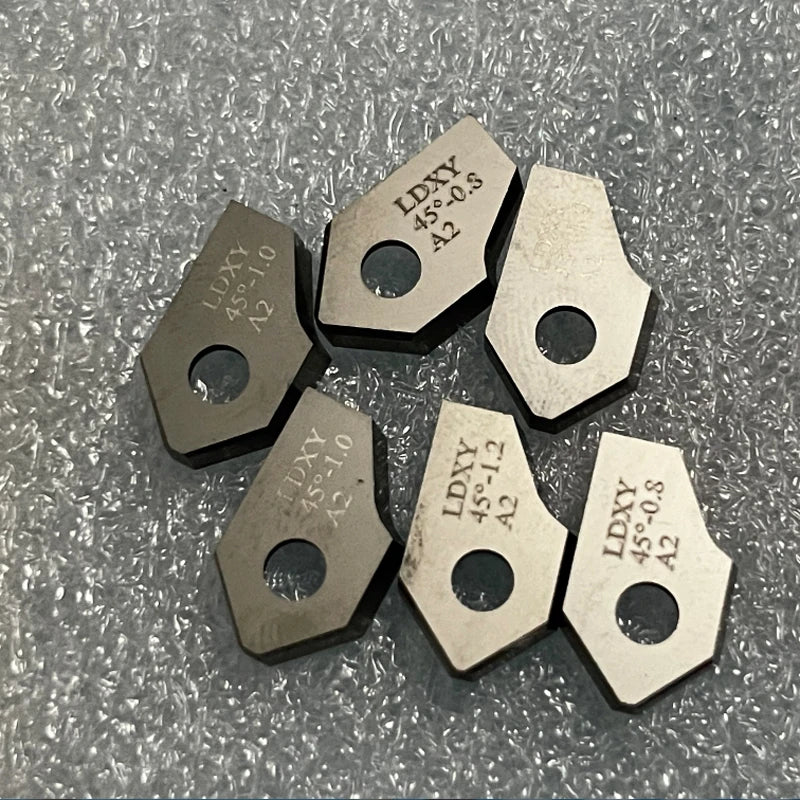45/55/60/65/70degrees Universal Valve Seat Reamer Disposable Shaped Blade Auto Repair Tool
