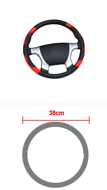 For 36 38 40 42 45 47 50CM 7 Sizes to Choose For Auto Truck Car Steering-Wheel Car Styling Car Steering Wheel Cover Diameters