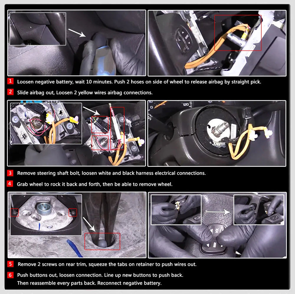 Steering Wheel Radio & Volume Control Switch — Chevrolet Silverado, Avalanche & GMC Yukon / Hummer H2