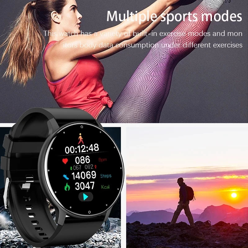 LIGE Smart Watch — Fitness Tracking, Waterproof, iOS & Android