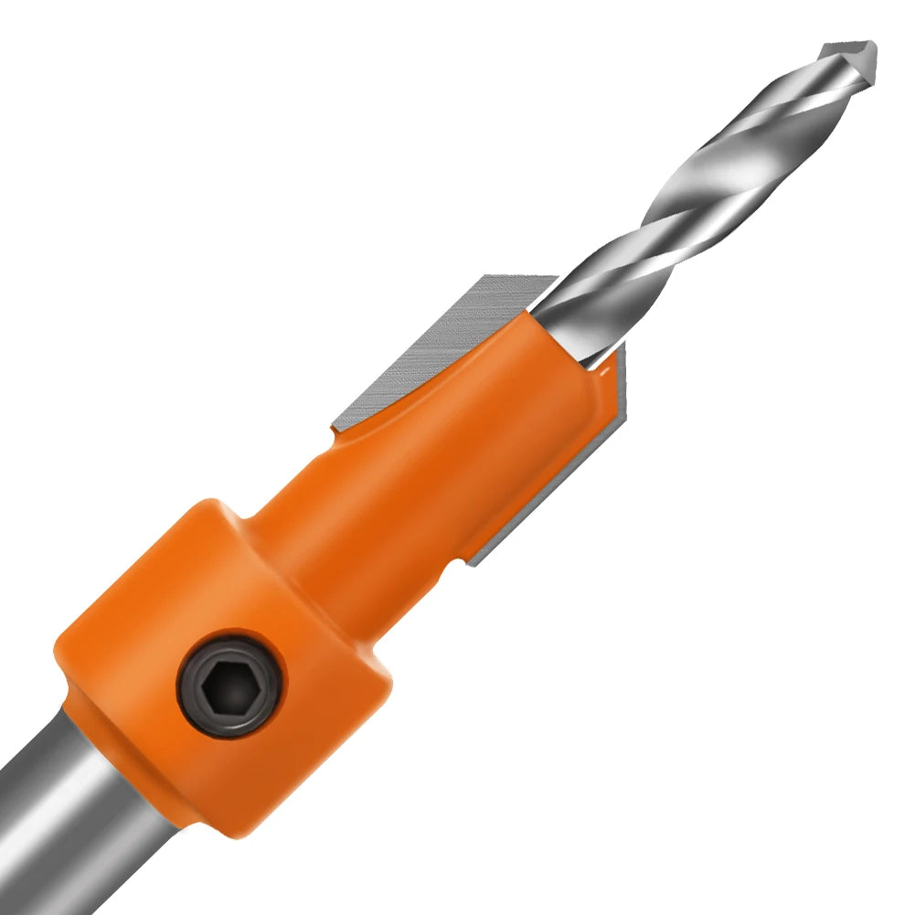 8mm Shank Countersink Router Bit, Woodworking Milling Cutter