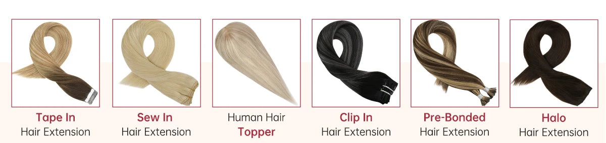 Moresoo Butterfly Weft Hair Extensions Pu Hole Weft Double Sided Genius Weft Bundles Hand Tied Weft Invisible Weave For Women