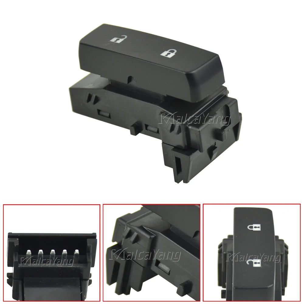 For GMC Sierra Chevy Silverado Chevrolet Traverse 2007 2008 2009 2010 2011 2012 2013 2014 Door Lock Switch 15804094 15804093