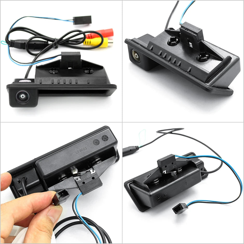 GreenYi AHD 1080P 170° Car Rear View Camera for BMW E60 E39 E90 E82 E61 X1 E84 X5 E70 E92 E91 3/5 Series E88 E93 X6 Night Vision