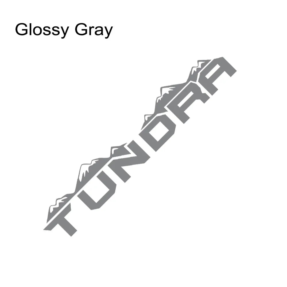 Rear Tailgate Mountain Graphic Vinyl Decal – Compatible with Toyota Tundra Pickup