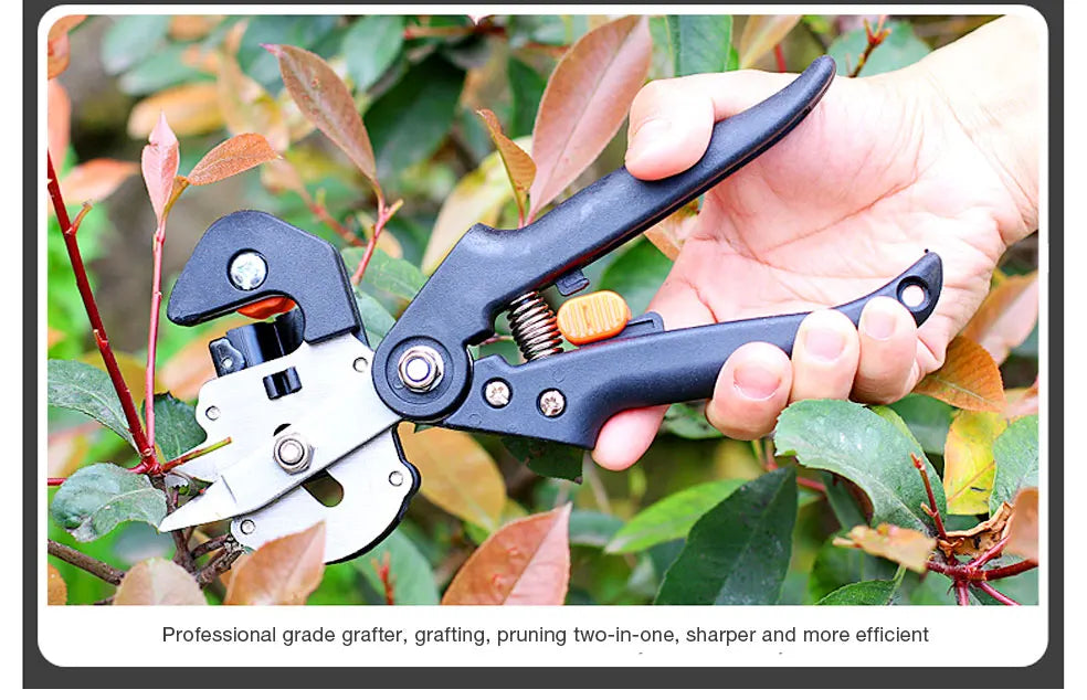 DTBD Garden Grafting Tool Suit Farming Pruning Shears Scissor Fruit Tree Vaccination Secateurs Pruning Garden Tool and Tape
