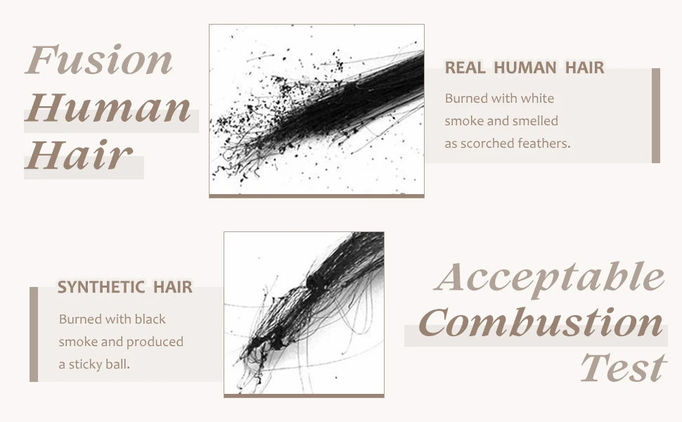 Full Shine U Tip Hair Extensions Fusion Hair Balayage Color 40-50g Keratin Glue Beads Prebonded Human Hair Extensiones