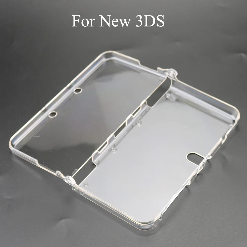 1PC For Nintend NDSL/NDSi/NDSi XL/3DS/3DS XL/NEW 3DS/NEW 3DS XL Console Transparent Plastic Crystal Case Cover Protective Shell