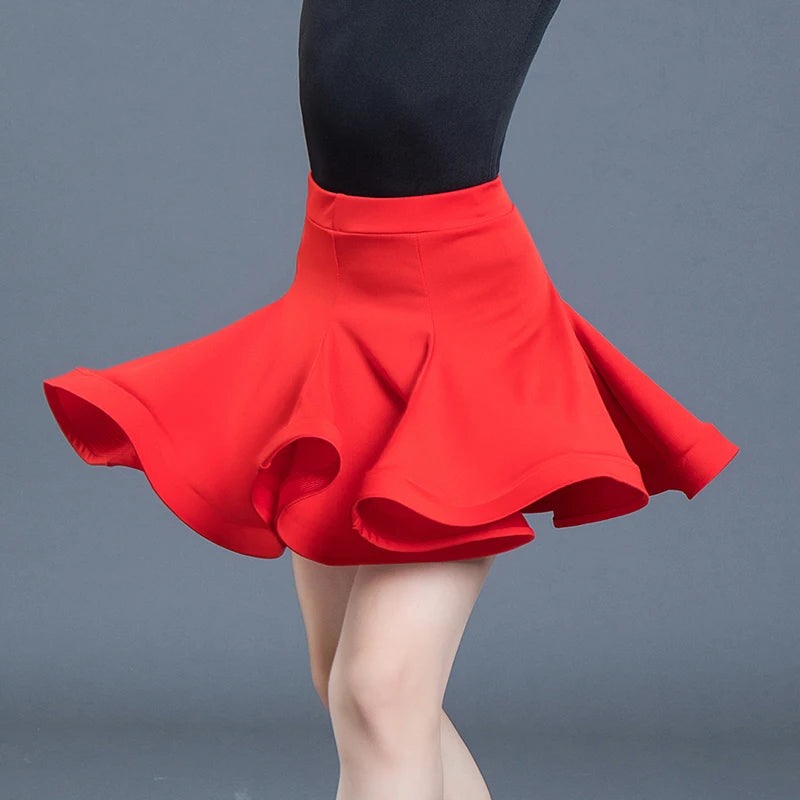 Leopard Latin practice dress for girls and women