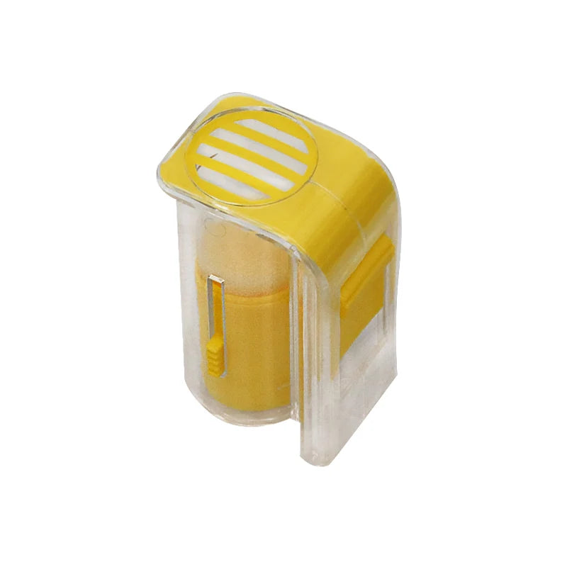 Bee Queen Marking Bottle Bee Mark Cage Plastic One Handed Marking Catcher With Plunger Plush Garden Beekeeping Supplies Tools
