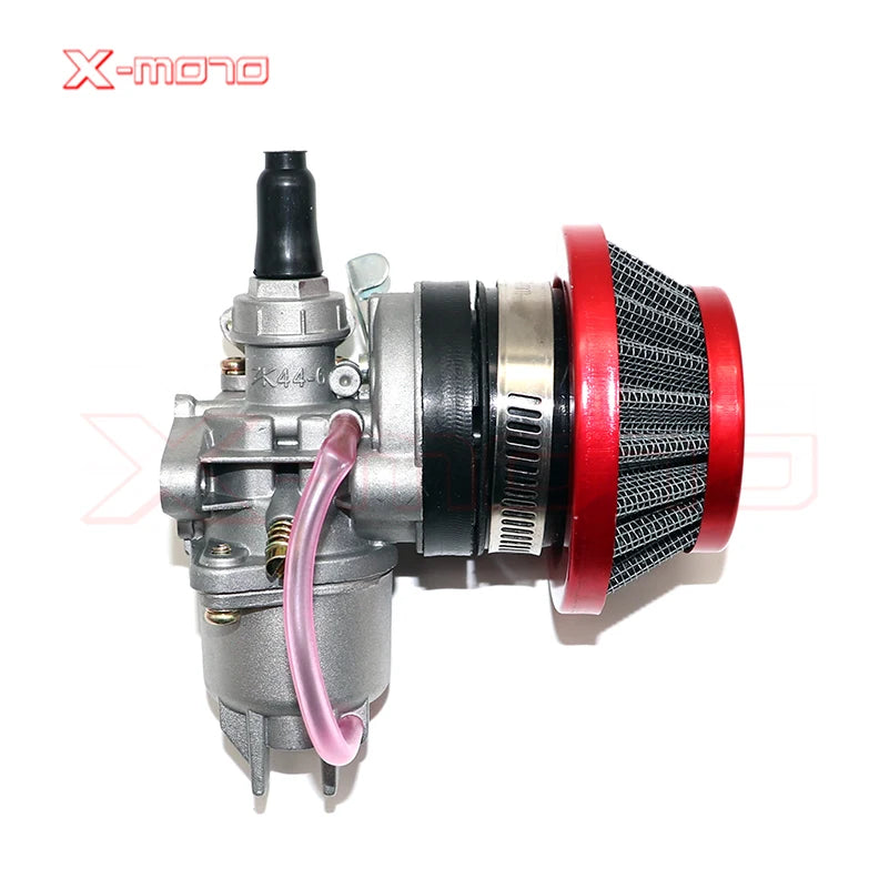 Pocket Bike 47cc 49cc engine carb carburetor with Pod Air Filter 2 stroke for Mini Quad ATV Dirt Bike MiniMoto Go Kart Buggy
