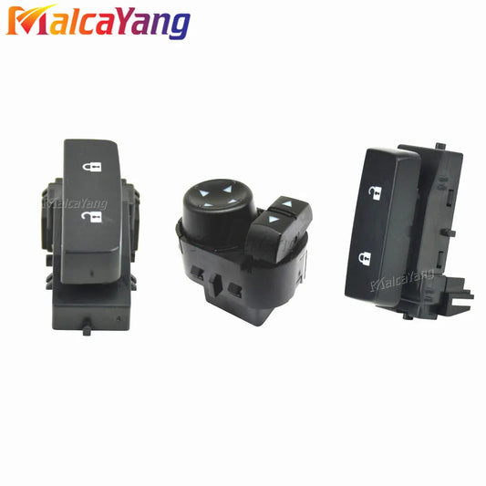 Mirror Control & Door Lock Switch — Chevrolet Silverado & GMC Sierra (2007–2013)