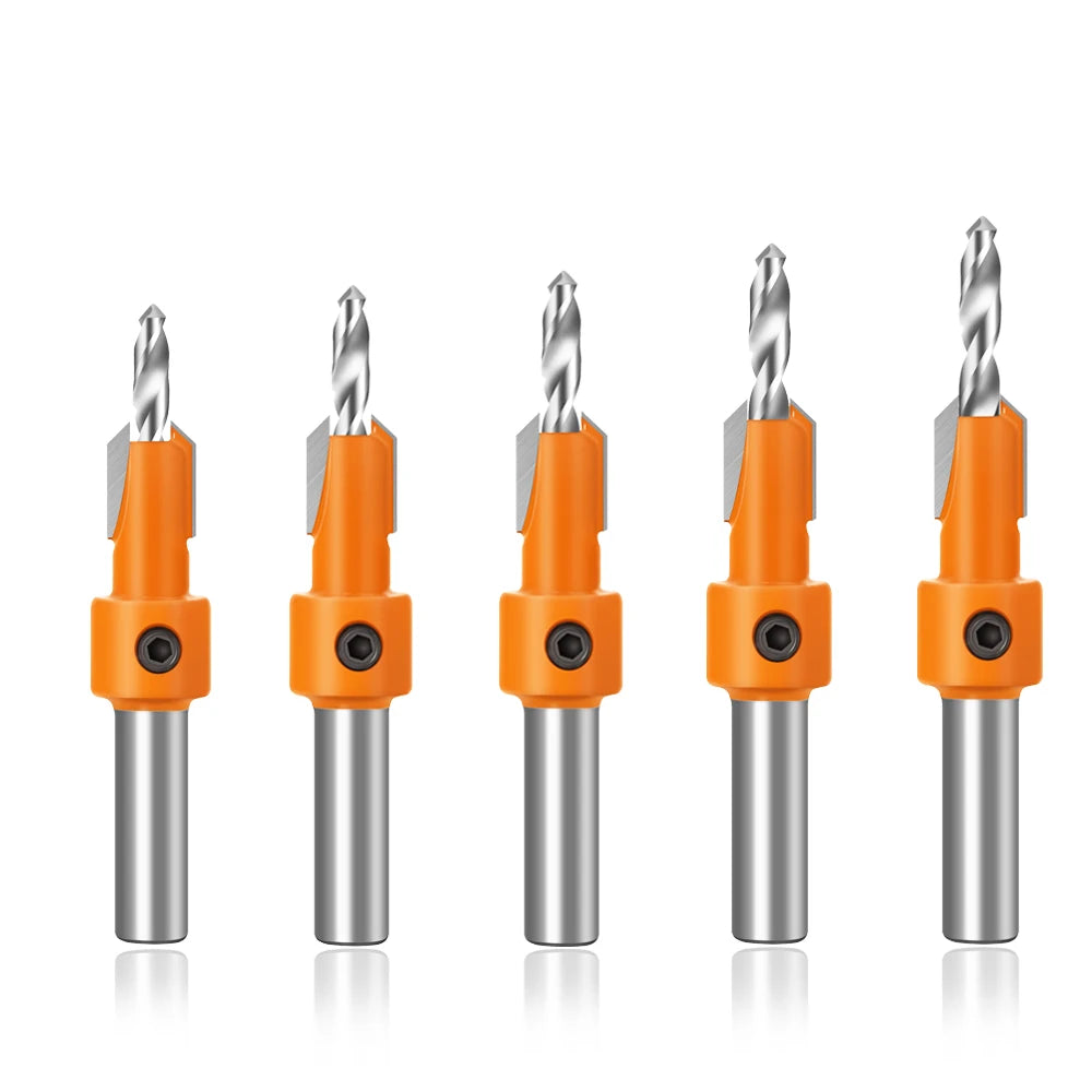 8mm Shank Countersink Router Bit, Woodworking Milling Cutter
