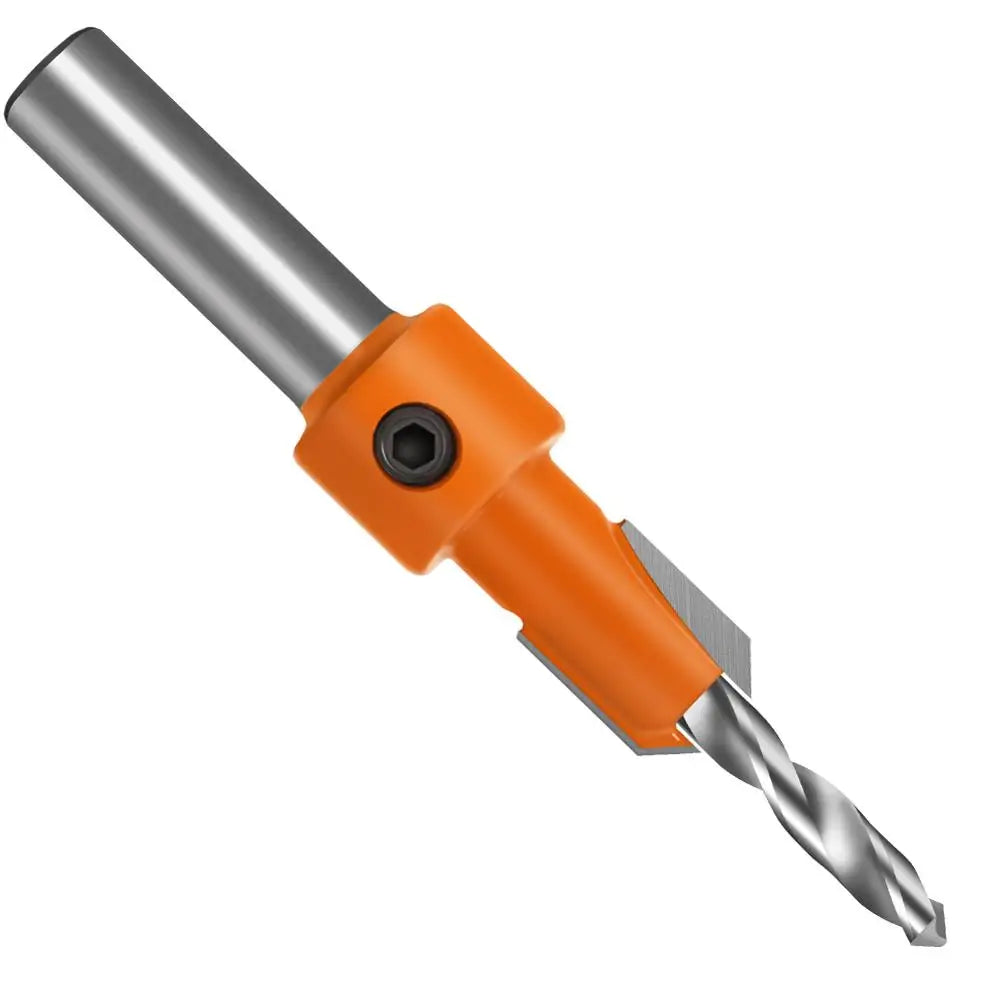 8mm Shank Countersink Router Bit, Woodworking Milling Cutter