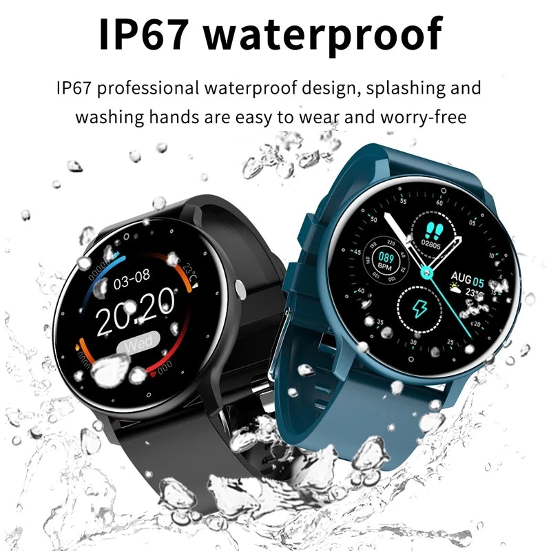 LIGE Smart Watch — Fitness Tracking, Waterproof, iOS & Android