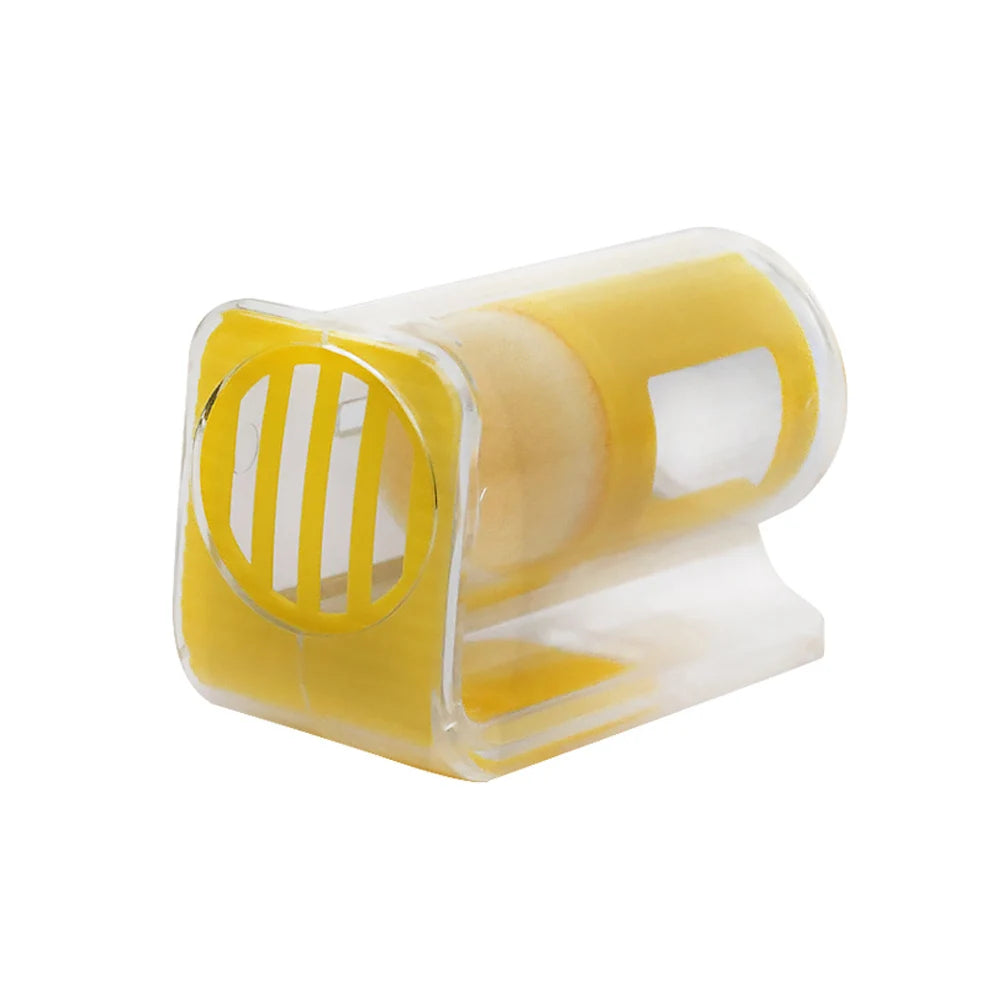 Bee Queen Marking Bottle Bee Mark Cage Plastic One Handed Marking Catcher With Plunger Plush Garden Beekeeping Supplies Tools
