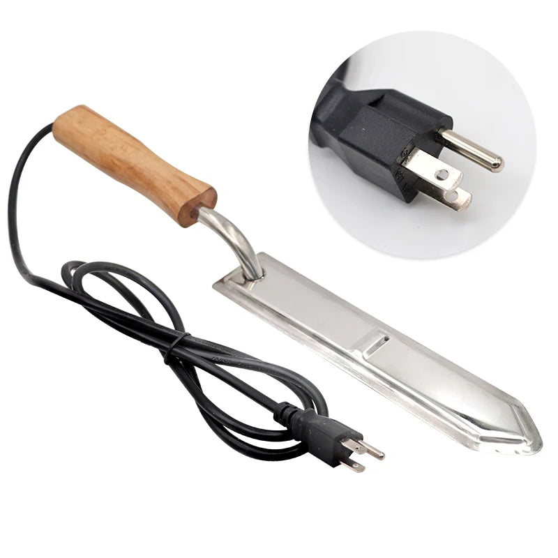1Pcs Beekeeping Electric Cut Honey Knife 220V Honey Cutter Beehive Beekeeping Equipment Heats Up Quickly Cutting
