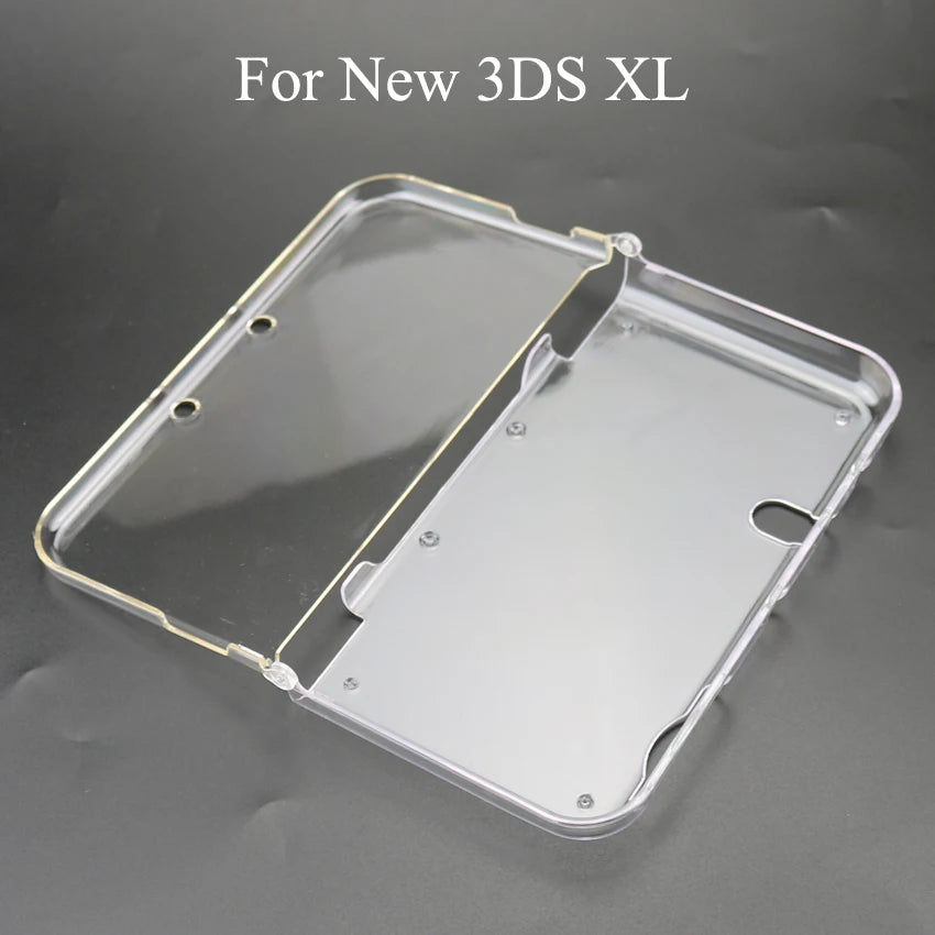1PC For Nintend NDSL/NDSi/NDSi XL/3DS/3DS XL/NEW 3DS/NEW 3DS XL Console Transparent Plastic Crystal Case Cover Protective Shell