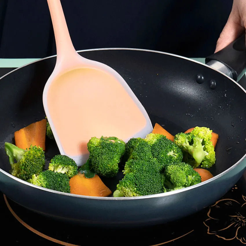 Silicone Frying Spatula Turner - Egg, Fish and Pancake Flipper - photo 5