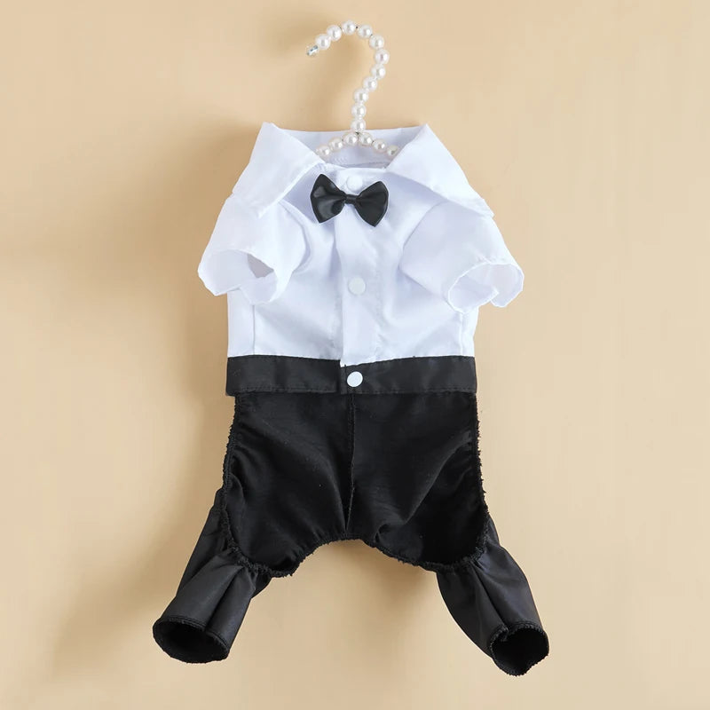 Dog Formal Suit Coat - Wedding Tuxedo Outfit for Small Dogs - photo 6