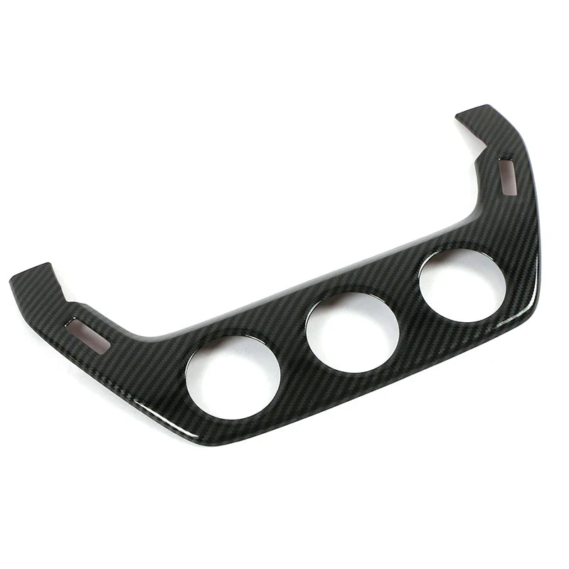 For Toyota Corolla E210 2019 2020 2021 2022 2023 2024 2025 Hybrid ABS Carbon Car Navigation Strip Cover Trim Frame Case Sticker