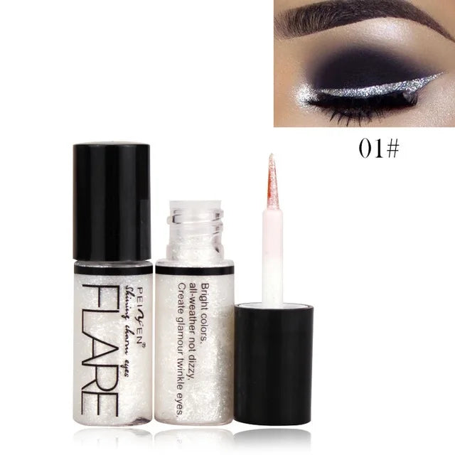 Double-Ended Stamp Liquid Eyeliner Pen – Waterproof Fast-Dry Black Eye Liner with Seal Stamp