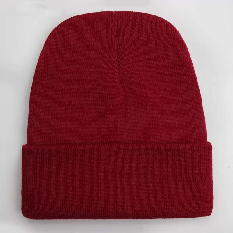 Plain knit beanie - view 5