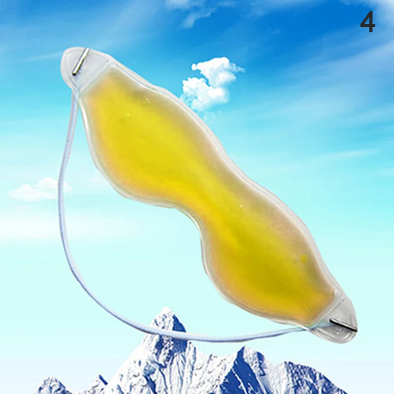 1pc Gel Eye Mask Reusable Cold Cooling Soothing Relief Tired Eye Headache Fatigue Relaxing Pad Remove Dark Circles Eye Ice Bag