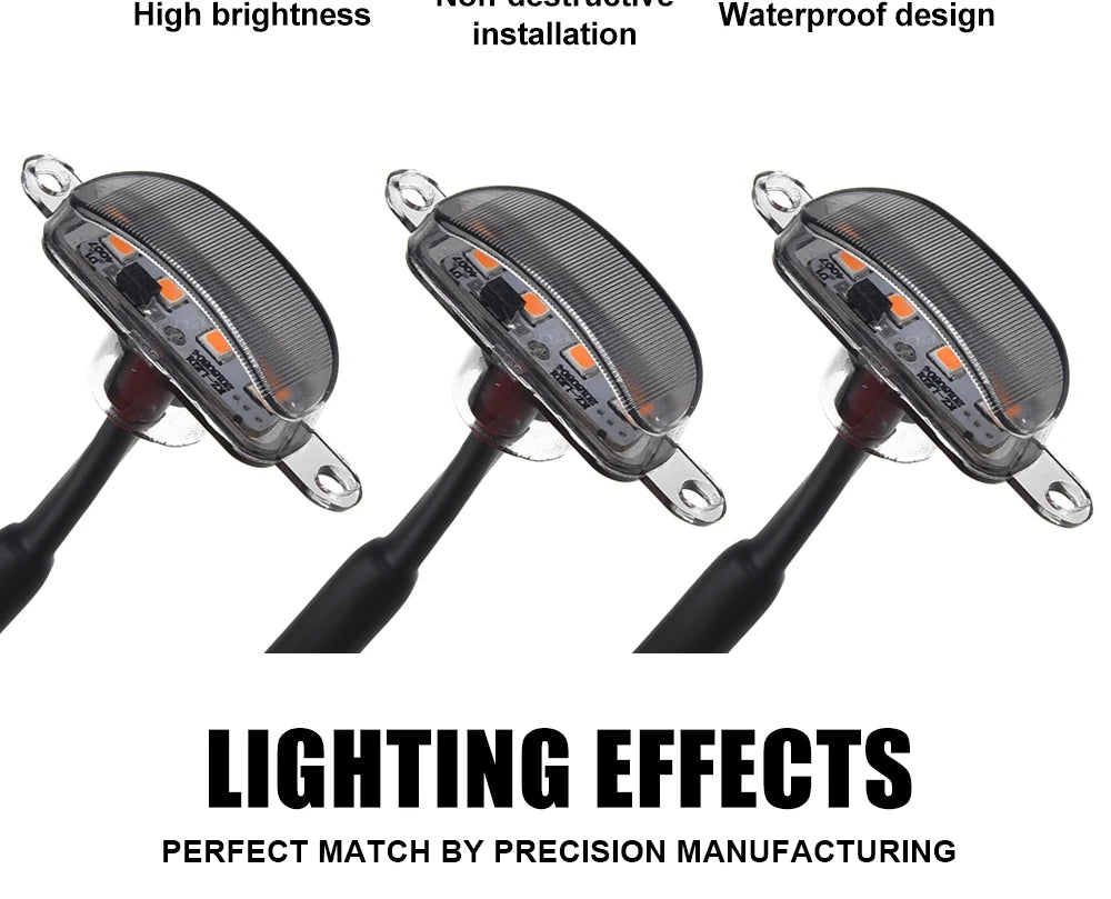 Front Grille Marker LED Light Kit for Ford F-150 2004–2019 (Waterproof)