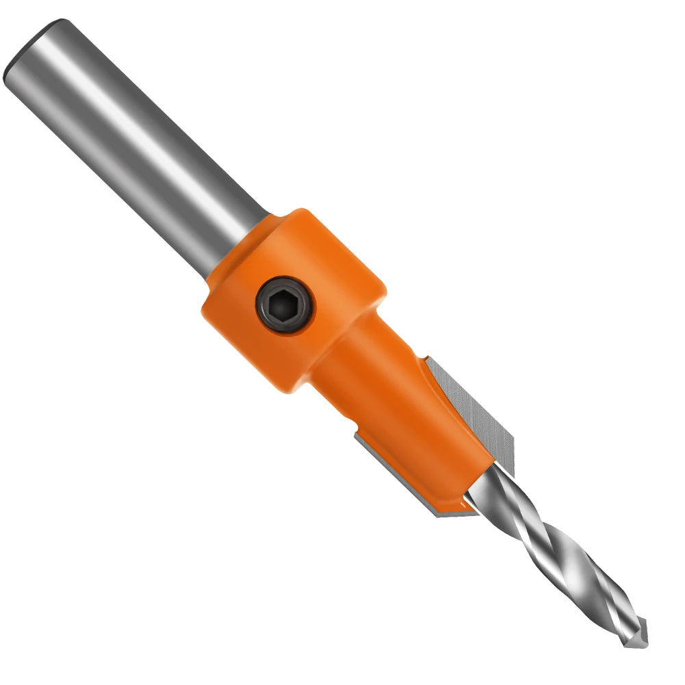 8mm Shank Countersink Router Bit, Woodworking Milling Cutter