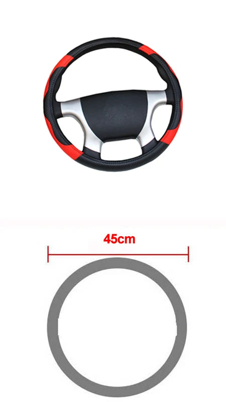 For 36 38 40 42 45 47 50CM 7 Sizes to Choose For Auto Truck Car Steering-Wheel Car Styling Car Steering Wheel Cover Diameters