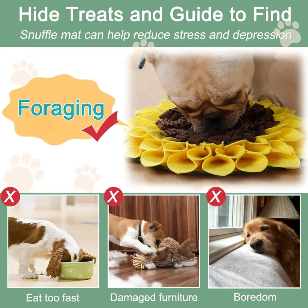 Slow Feeding Snuffle Pad - Puppy Sniffing Puzzle – photo 4