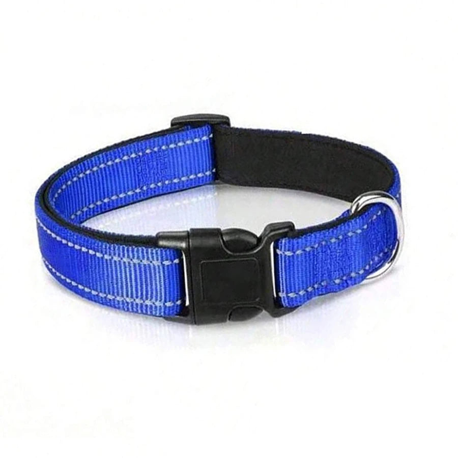 Padded Reflective Puppy Collar - Safety Stripes – photo 10