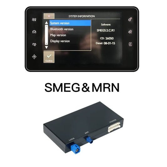 Wireless CarPlay & Android Auto Adapter for Peugeot Citroen SMEG
