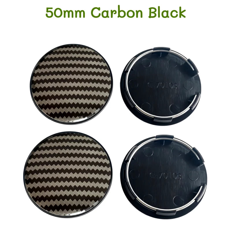 4 pcs Auto Wheel Center Cap 50mm 56mm 60mm 65mm 68mm No Logo Badge Blank Hubcap For Kia Car Rim Tire Decorative Dust-proof Cover