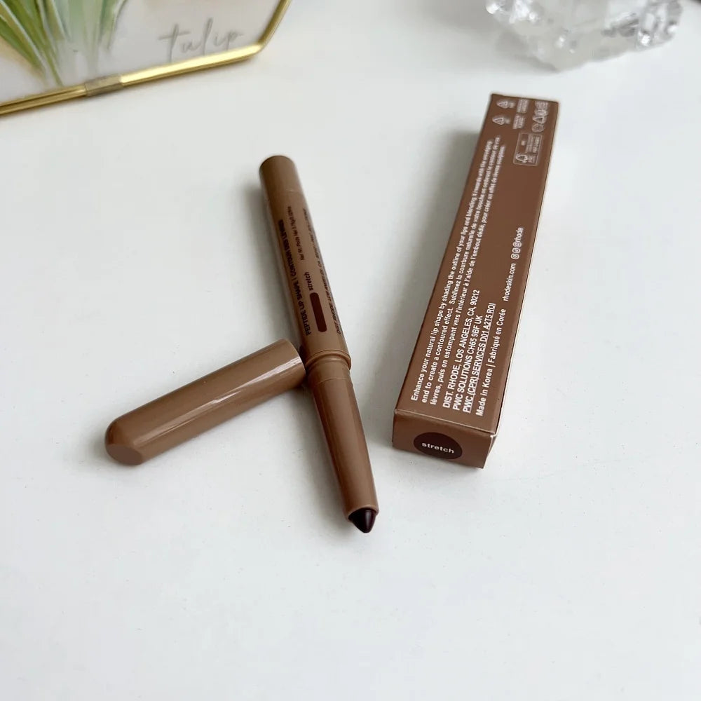 Brand Skin Peptide Lip Shape Pen Lip Liner Long Lasting Lip Tint Pencil Pen Makeup Lipstick Powder Blusher Gloss Rouge Makeup