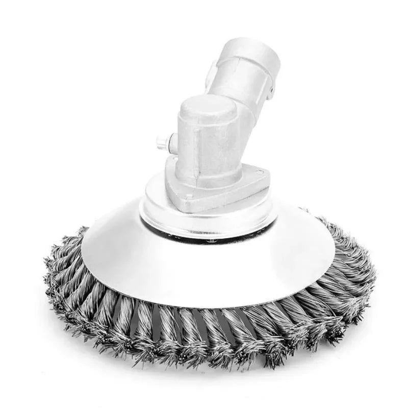 Carbon Steel Wire Trimmer Head – Break-Proof Brush Cutter Blade for Lawn Mowers (6"/8")