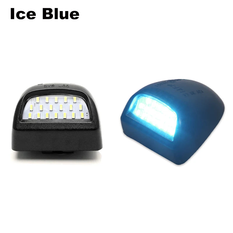 18 LED License Plate Lights for Chevrolet Silverado 1500 2500 3500 Avalanche GMC Sierra Suburban Tahoe Cadillac Escalade 6000K