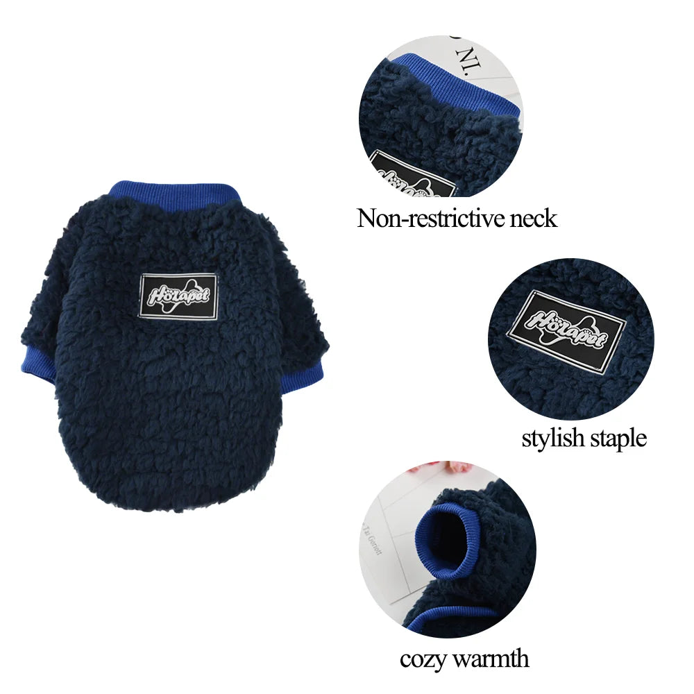 Warm Fleece Cat Sweater - Soft Winter Coat for Kittens and Large Cats - photo 3