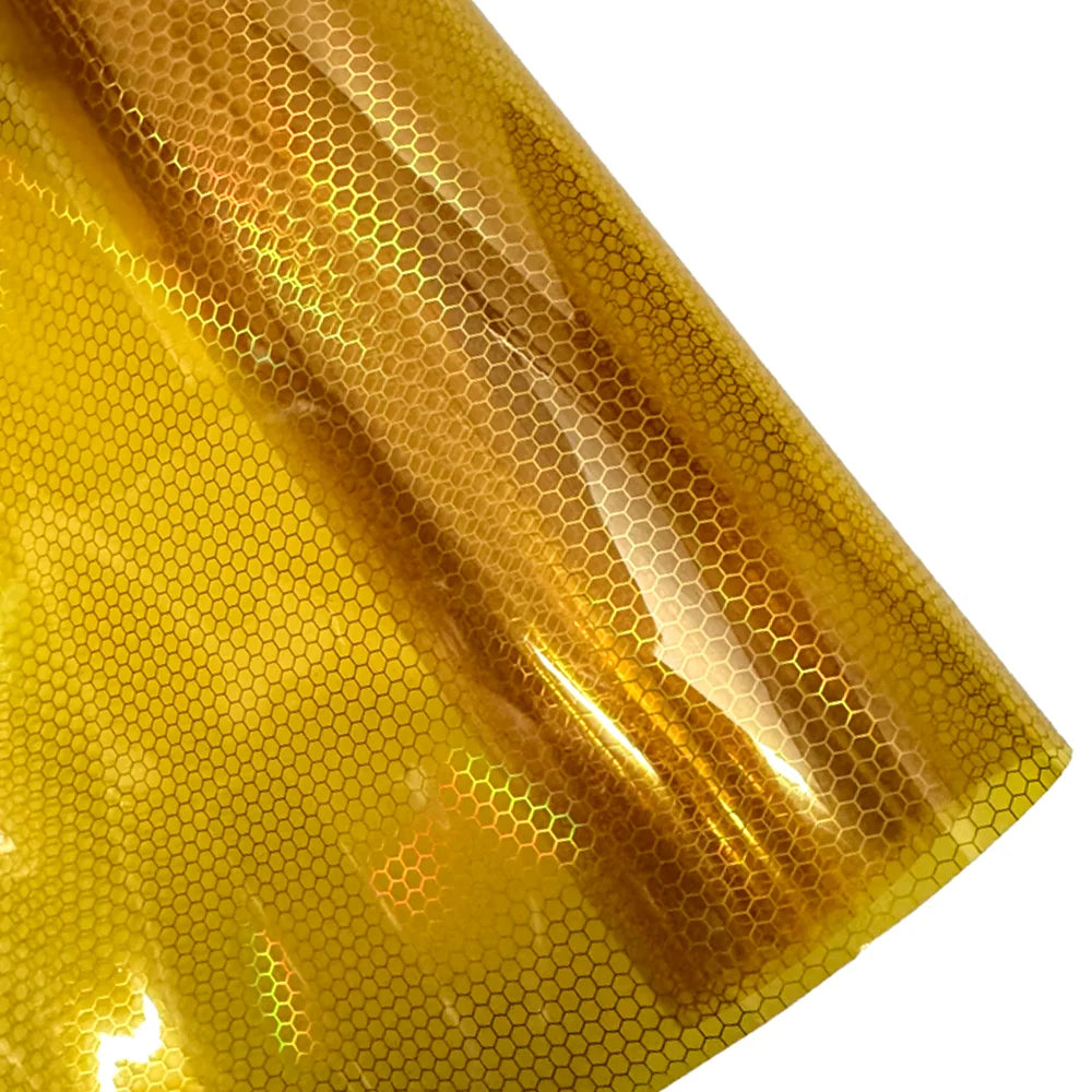 Car Laser Honeycomb Headlights Taillight Lamp Vinyl Wrap Automobile Headlight Tint Waterproof Film Fog Light Taillight Stickers