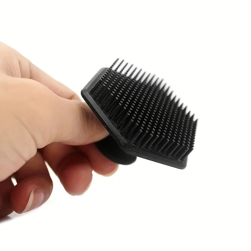 1/3-piece facial cleansing tool set, stainless steel heart-shaped scraping tool, ice roller, silicone facial brush