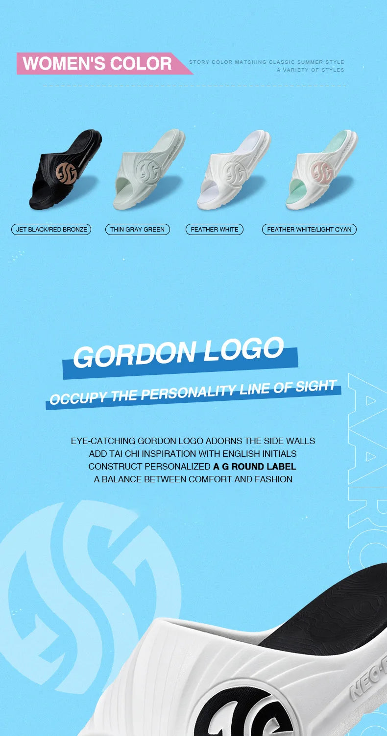 361 Degrees AG Aaron Gordon Men Slippers Non-Slip Sports Soft Elastic Thick Bottom Beach Casual Basketball Sandals 672126702F