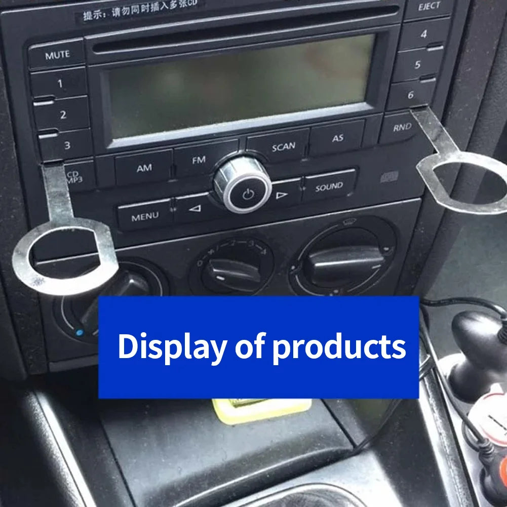 2Pcs Car Radio Removal Key Pin Tool Stereo Head Unit Audio Car Repair Special Disassembly Extraction Tool for VW Audi Ford