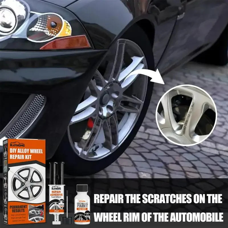 DIY alloy wheel repair kit for scratches and rims — view 3 of 20