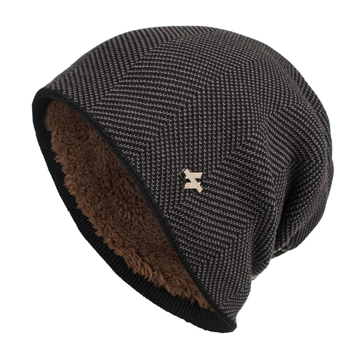 Unisex Fleece Lined Knit Beanie - Warm Cold Weather Snow Cap - photo 8