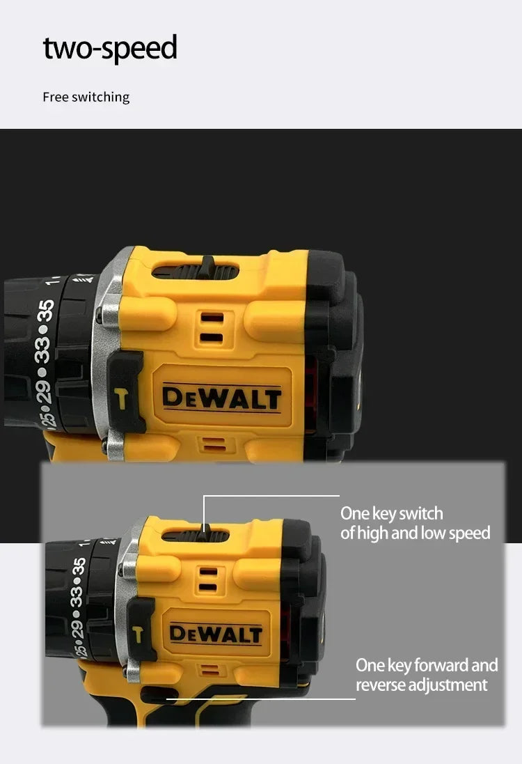 DEWALT DCD805 XR 20V MAX Brushless Hammer Drill Driver Impact Screwdriver Compact High Torque Cordless Tool
