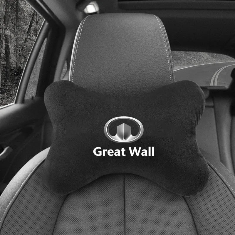 For Great Wall Hover H3 H5 M4 Poer Pao Voleex C30 Wingle 5 Car Headrest Neck Support Seat Soft Neck Pillow Auto Accessories