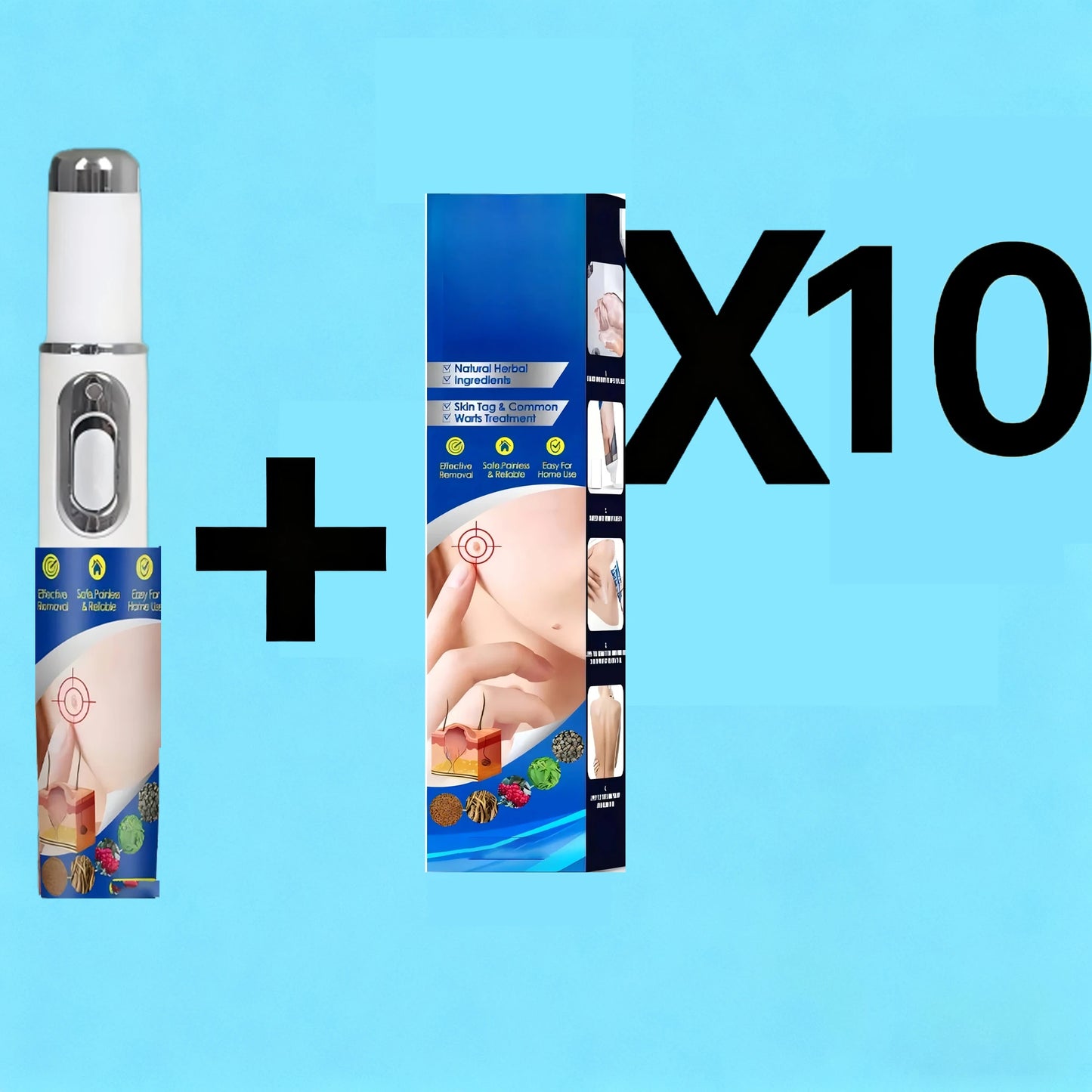 2026 New Upgrade Blue Laser Solve Wart Tool